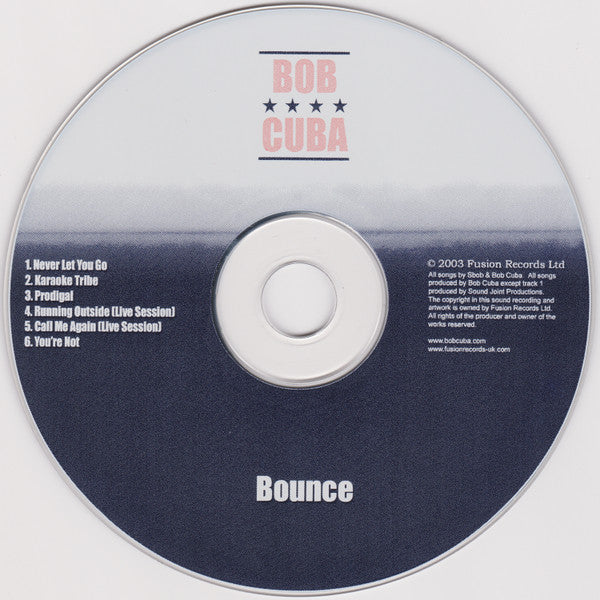 Bob Cuba : Bounce (CD, EP)