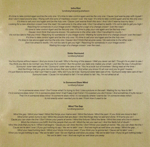 The Soundtrack Of Our Lives : Behind The Music (CD, Album, RE)