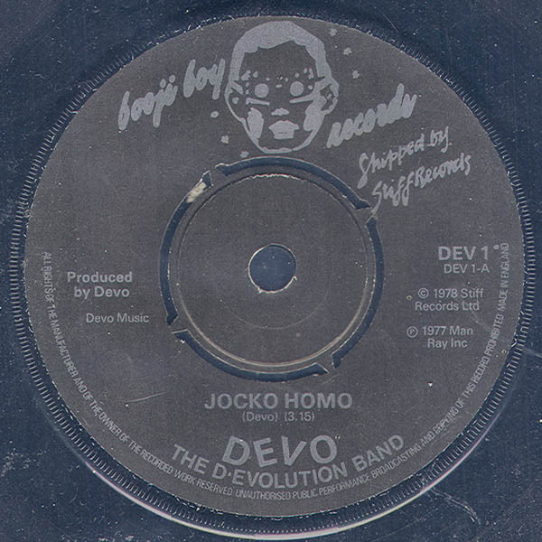 Devo : Jocko Homo / Mongoloid (7")