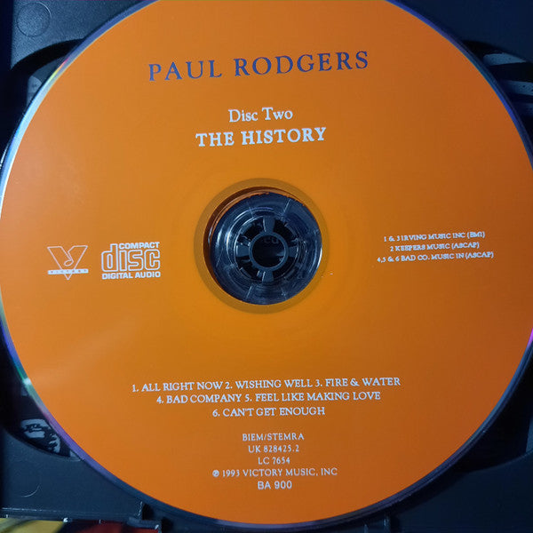 Paul Rodgers : Muddy Water Blues (A Tribute To Muddy Waters) (2xCD, Album, RE)