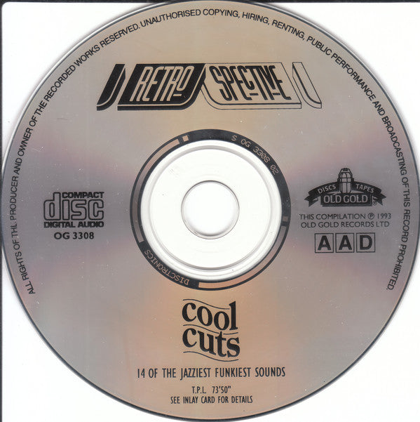 Various : Cool Cuts: 14 Of The Jazziest Funkiest Sounds (CD, Comp)