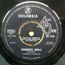 Herman's Hermits : Wonderful World (7", Single, var)