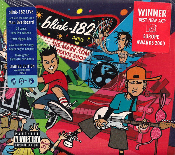 Blink-182 : The Mark, Tom And Travis Show (The Enema Strikes Back!) (CD, Album, Ltd, Dig)