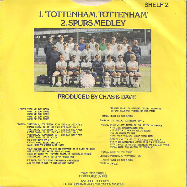 Tottenham Hotspur : Tottenham, Tottenham (7", Single)