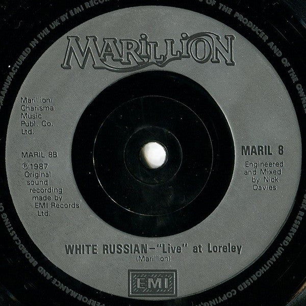 Marillion : Warm Wet Circles (Remix) (7", Single)