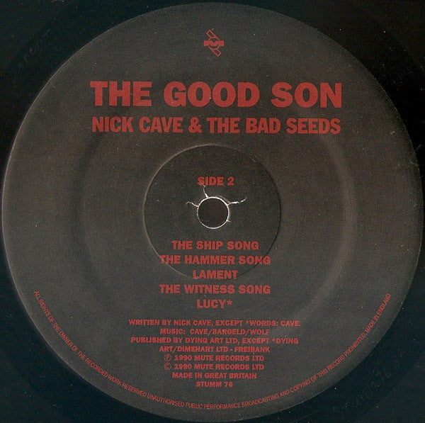 Nick Cave & The Bad Seeds : The Good Son (LP, Album + 7")