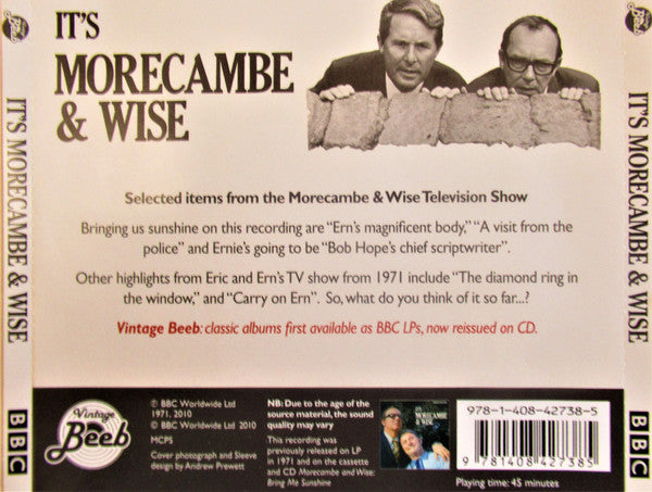 Morecambe & Wise : It's Morecombe & Wise (CD, Mono, RE)