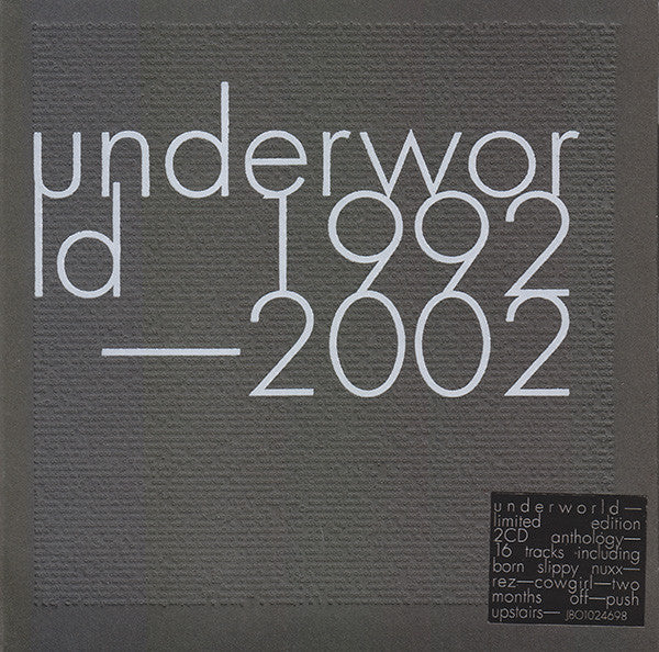 Underworld : 1992-2002 (2xCD, Comp, Ltd)