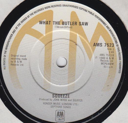 Squeeze (2) : Pulling Mussels (From The Shell) (7", Single)