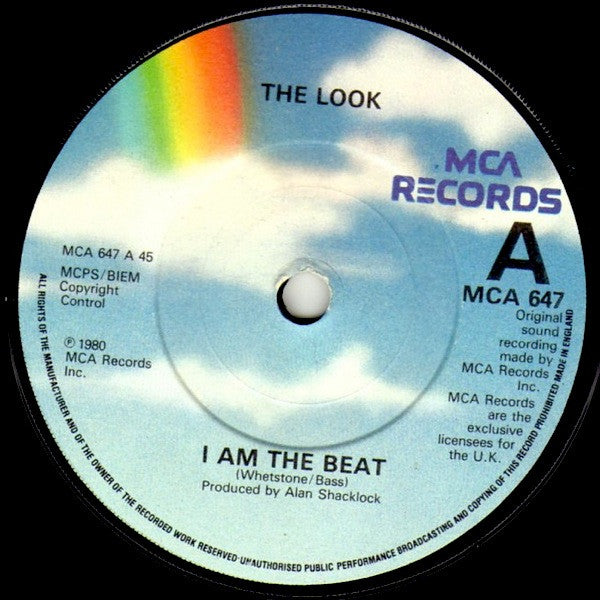 The Look (2) : I Am The Beat (7", Single, Blu)