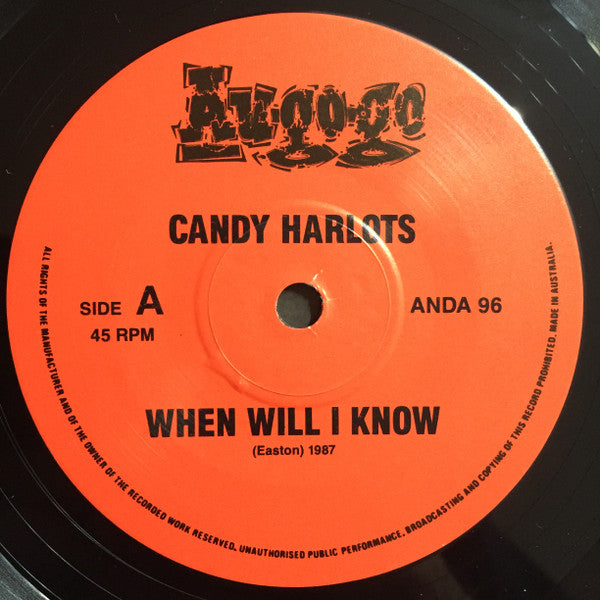 Candy Harlots : Red Hot Rocket (7", Single)