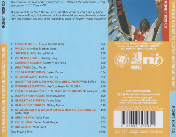 Various : The Rough Guide To Native American Music (CD, Comp)