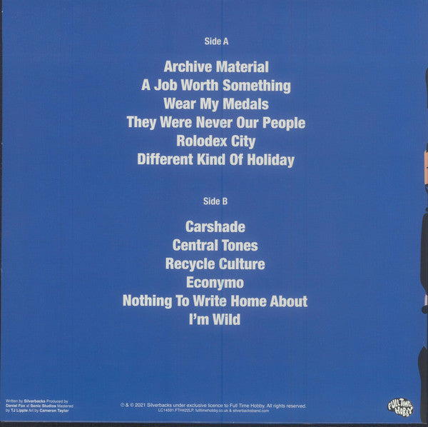 Silverbacks (2) : Archive Material (LP, Album, Ltd, Blu)