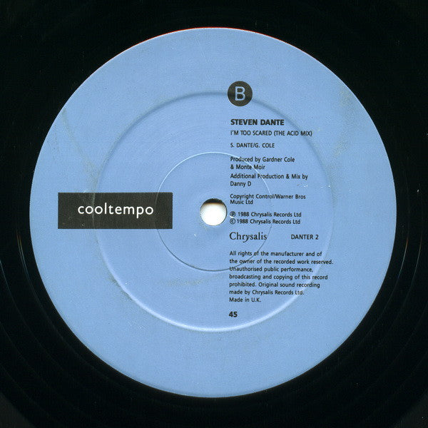 Steven Dante : Imagination (12")