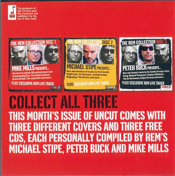 Various : The REM Collection Disc 1 Mike Mills Presents... The Best Of Classic US Underground Rock (CD, Comp)