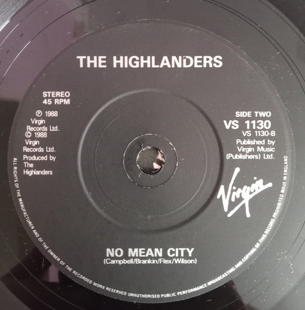 The Highlanders : Tell Me Things (7")