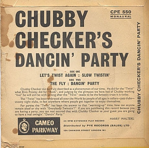 Chubby Checker : Chubby Checker's Dancin' Party (7", EP)