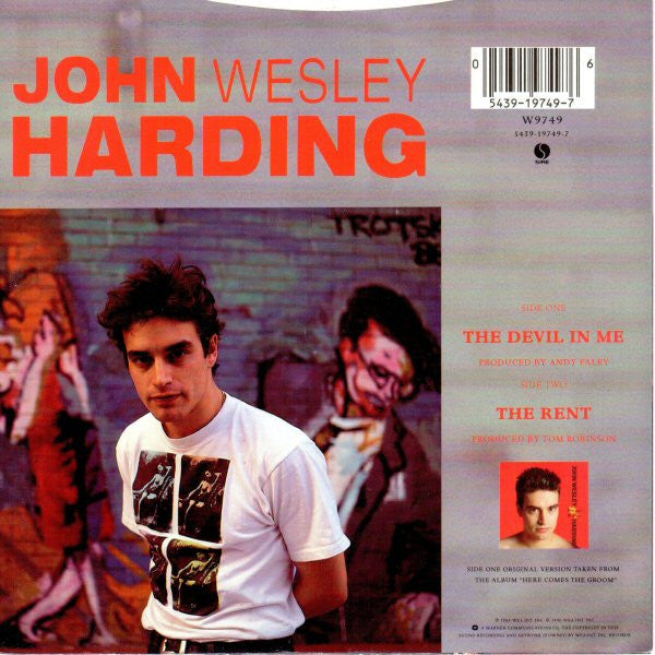 John Wesley Harding : The Devil In Me (7")