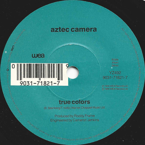 Aztec Camera : The Crying Scene (7", Single)