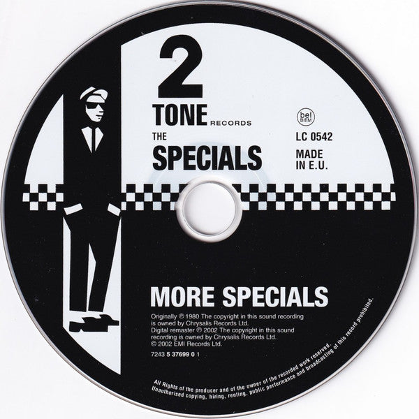 The Specials : More Specials (CD, Album, Enh, RE, RM, RP)