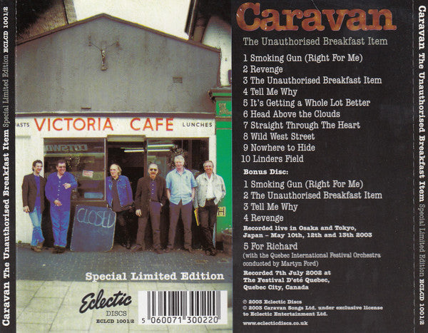 Caravan : The Unauthorised Breakfast Item (2xCD, Album, Ltd, Num)
