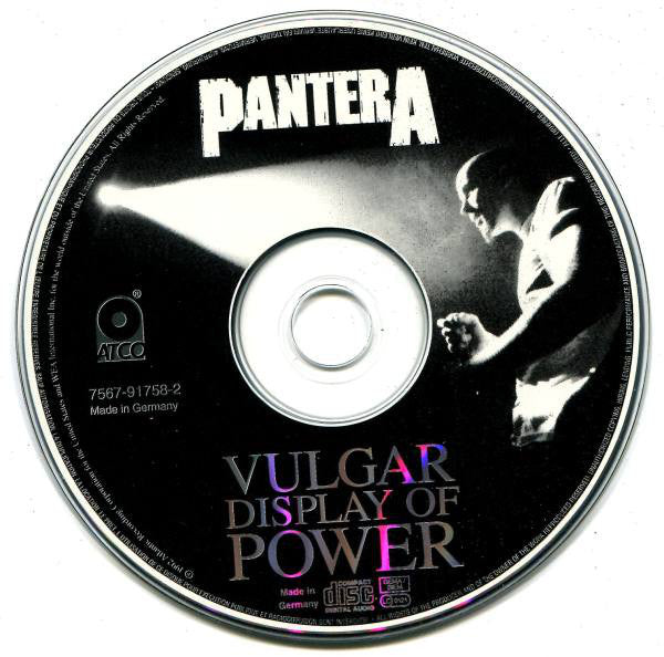 Pantera : Vulgar Display Of Power (CD, Album, RE, RP)