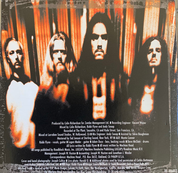 Machine Head (3) : The More Things Change... (CD, Album, M/Print)