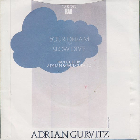 Adrian Gurvitz : Your Dream (7", Single)