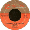 Frank Sinatra : Somewhere In Your Heart / Emily (7", Styrene, Pit)