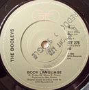 The Dooleys : Body Language (7", Single)