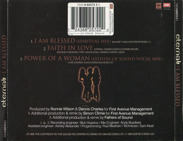 Eternal (2) : I Am Blessed (CD, Single, CD1)