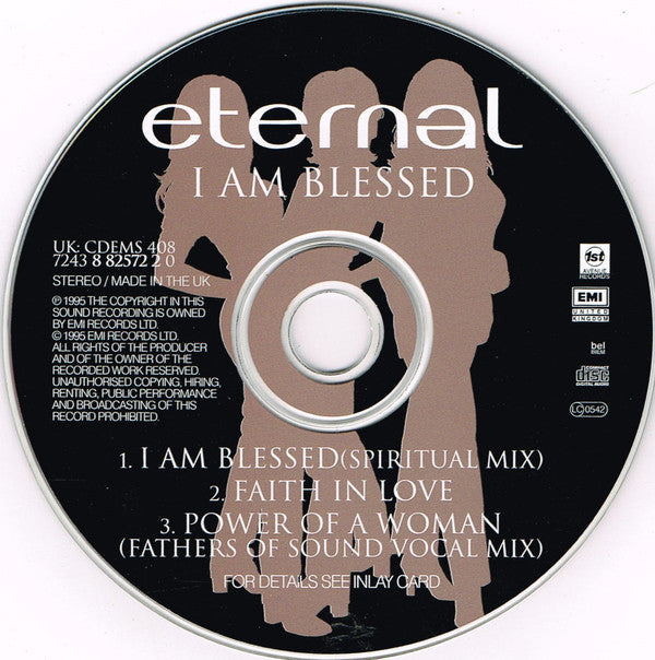 Eternal (2) : I Am Blessed (CD, Single, CD1)