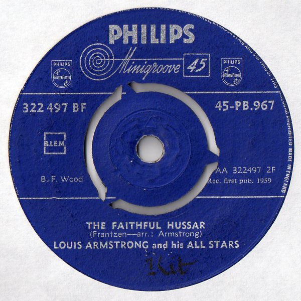 Louis Armstrong & His All Stars* : Mack The Knife (A Theme From The Threepenny Opera) (7")