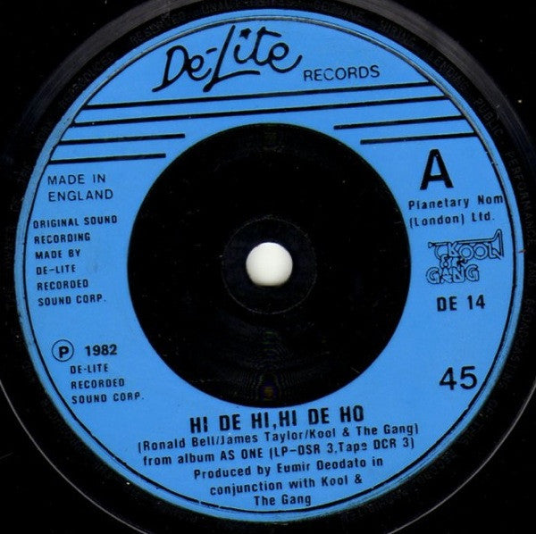 Kool & The Gang : Hi De Hi, Hi De Ho (7", Single, Sol)