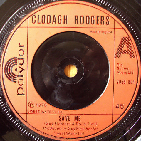 Clodagh Rodgers : Save Me (7")