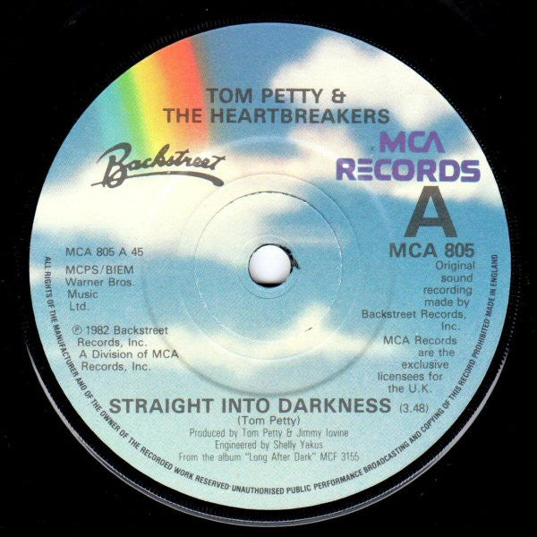 Tom Petty And The Heartbreakers : Straight Into Darkness (7")