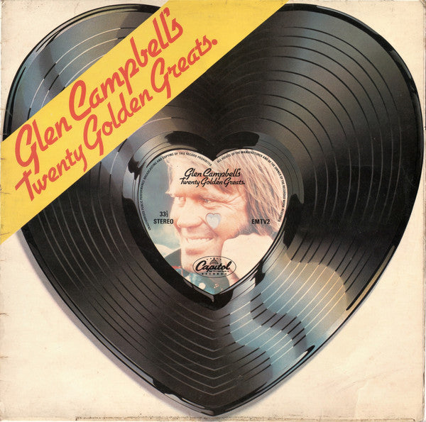 Glen Campbell : Glen Campbell's Twenty Golden Greats (LP, Album, Comp)