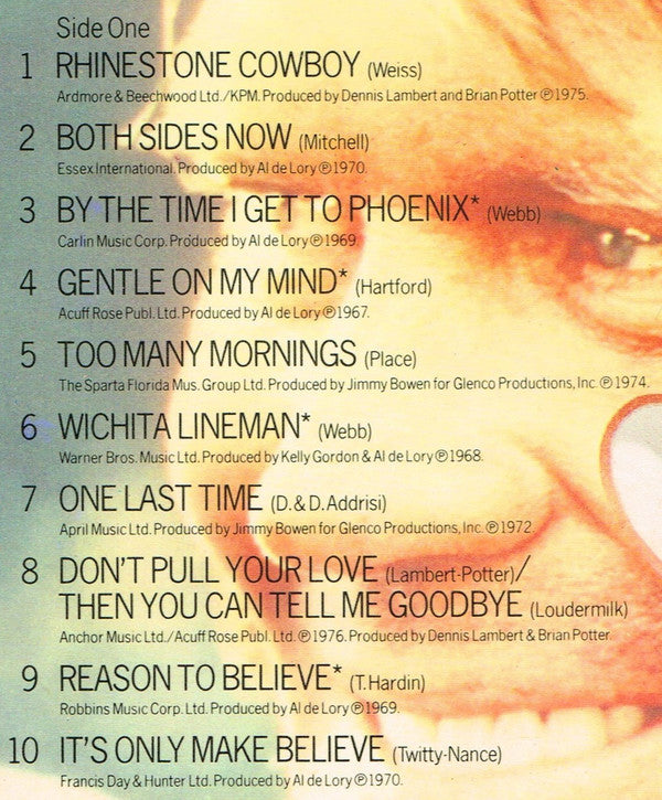 Glen Campbell : Glen Campbell's Twenty Golden Greats (LP, Album, Comp)
