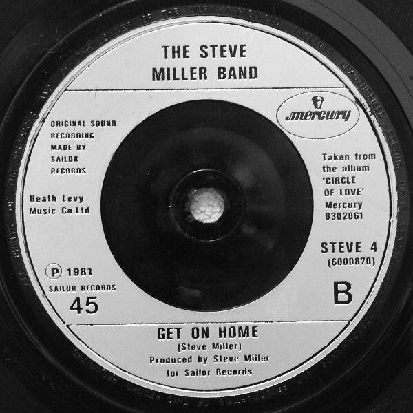 The Steve Miller Band* : Keeps Me Wondering Why (7", Single)