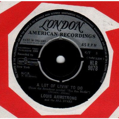 Louis Armstrong And His All-Stars : Hello, Dolly! (7")