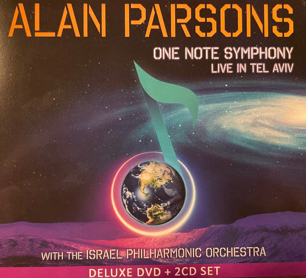 Alan Parsons With Israel Philharmonic Orchestra : One Note Symphony (Live In Tel Aviv) (2xCD, Album + DVD-V, Album, NTSC + Dlx)