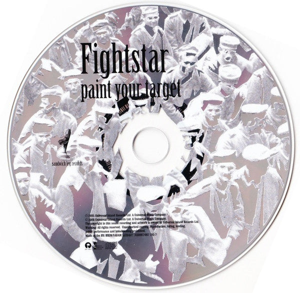 Fightstar : Paint Your Target (CD, Single)