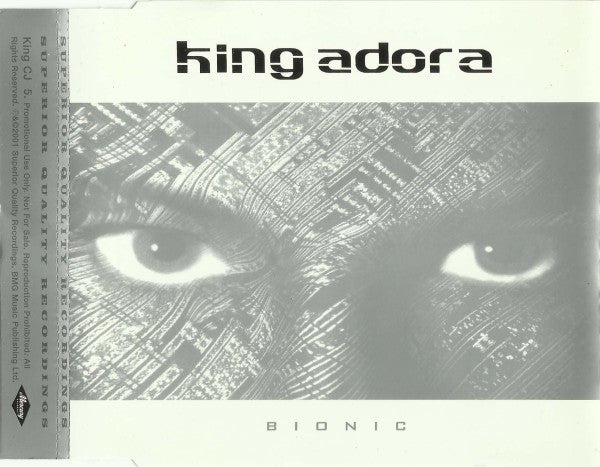 King Adora : Bionic (CD, Single, Promo)