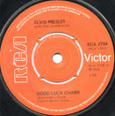 Elvis Presley : Good Luck Charm / Anything That's Part Of You (7", Single, RE)