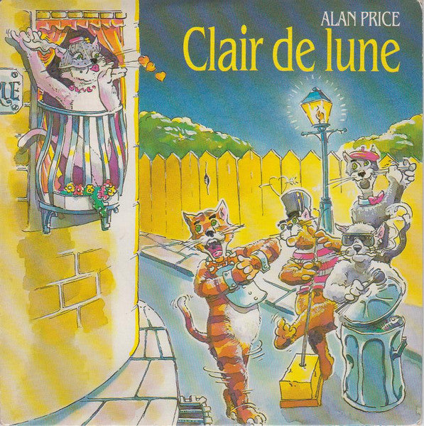 Alan Price : Clair De Lune (7", Single)