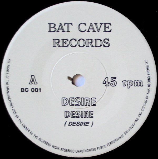 All About Eve : D For Desire (7", Unofficial)