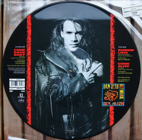 Dan Reed Network : Come Back Baby (12", Single, Ltd, Num, Pic)