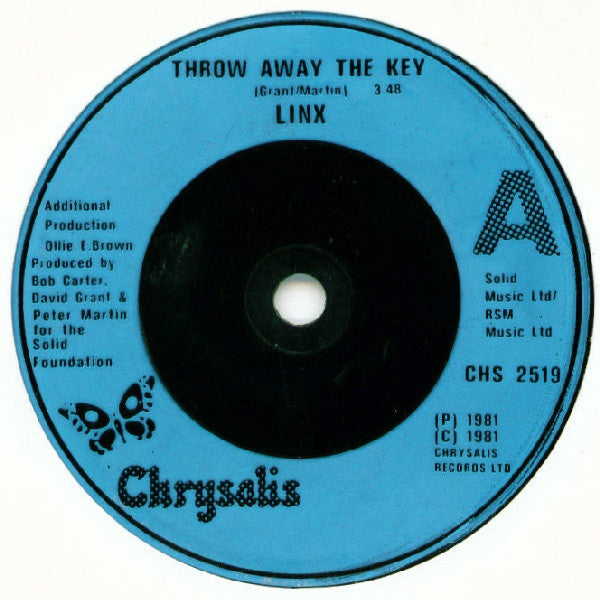 Linx : Throw Away The Key (7", Single)