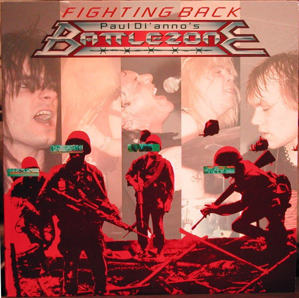 Paul Di'anno's Battlezone : Fighting Back (LP, Album)