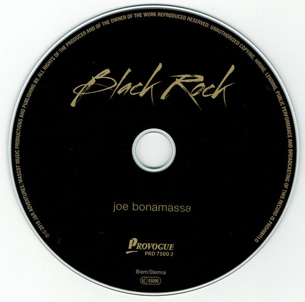 Joe Bonamassa : Black Rock (CD, Album, Car)